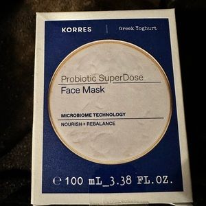 Korres probiotic super dose face mask 3.38fl oz